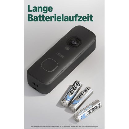 Blink Videotürklingel 2K+ schwarz