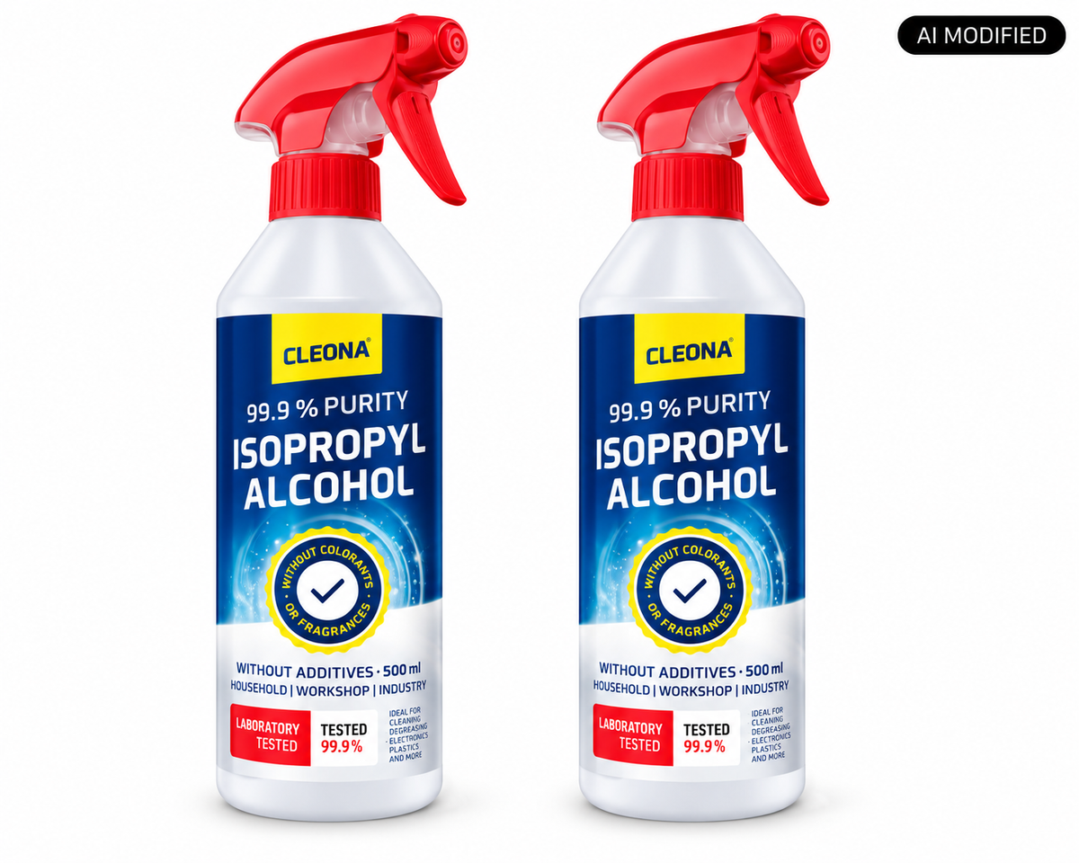 Cleona Isopropanol 99,9% Spray Reinigungsalkohol 2er Set