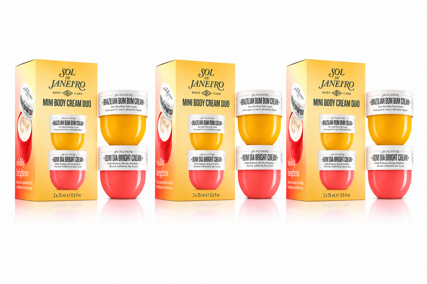 Sol de Janeiro Mini Body Cream Duo 3er Set