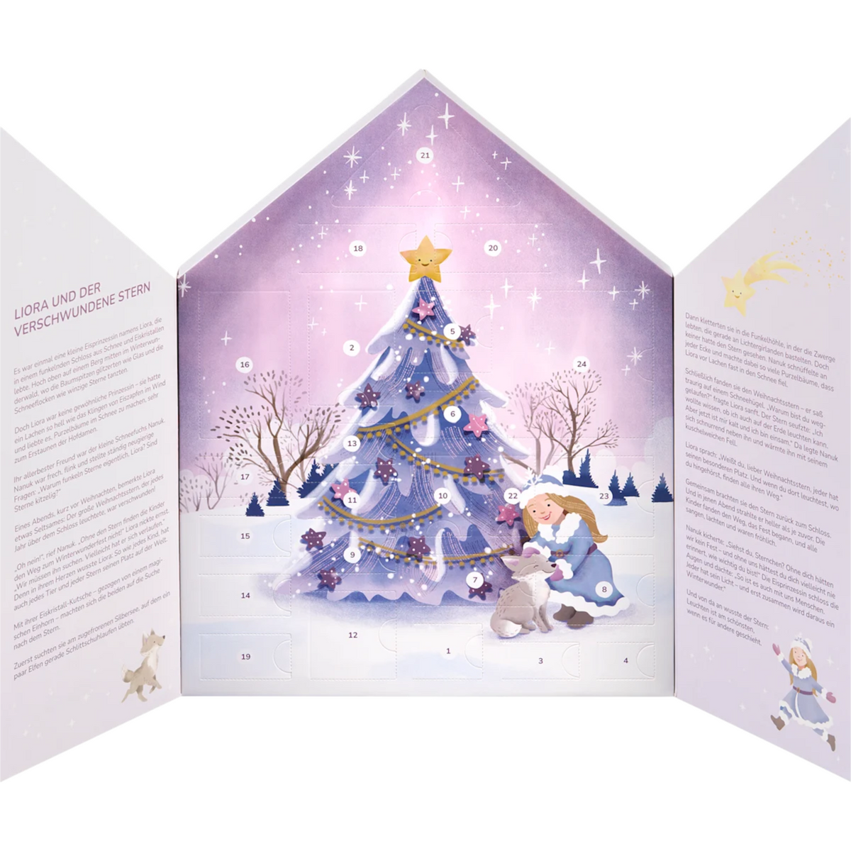 ebelin Adventskalender 2026 Haar-Accessoires Kids