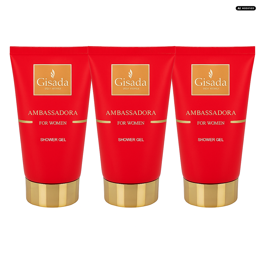 Gisada Ambassadora Red Shower Gel 3er Set