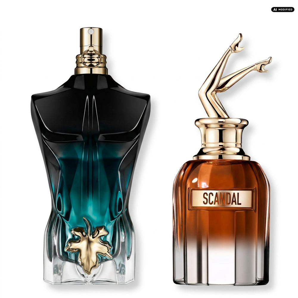 Jean Paul Gaultier Le Beau Intense und Scandal Elixir Duft Duo