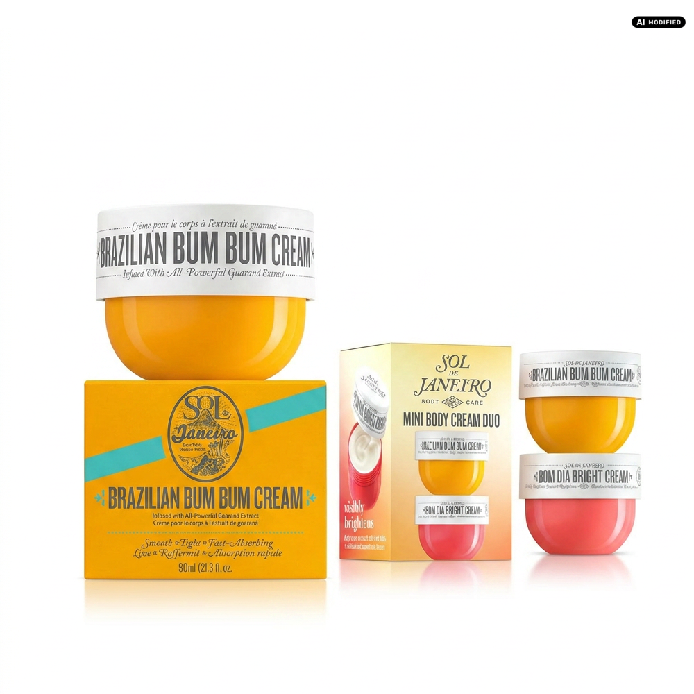 Sol de Janeiro Brazilian Bum Bum Cream und Mini Body Cream Duo Set