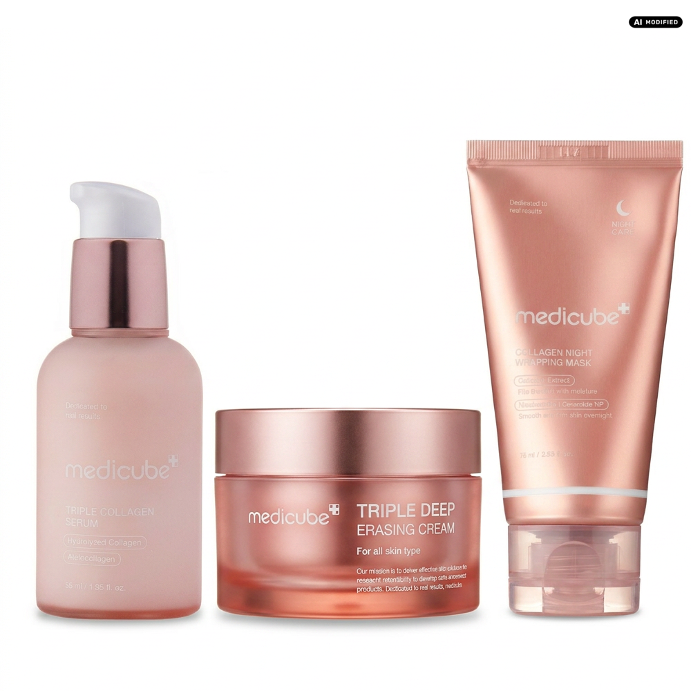 Medicube Collagen Complete Night Pflege Set