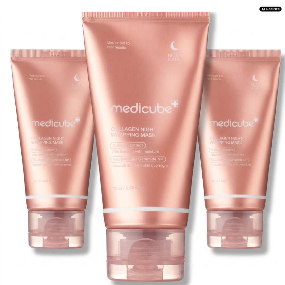 Medicube Collagen Night Wrapping Peel Off Mask 3er Set