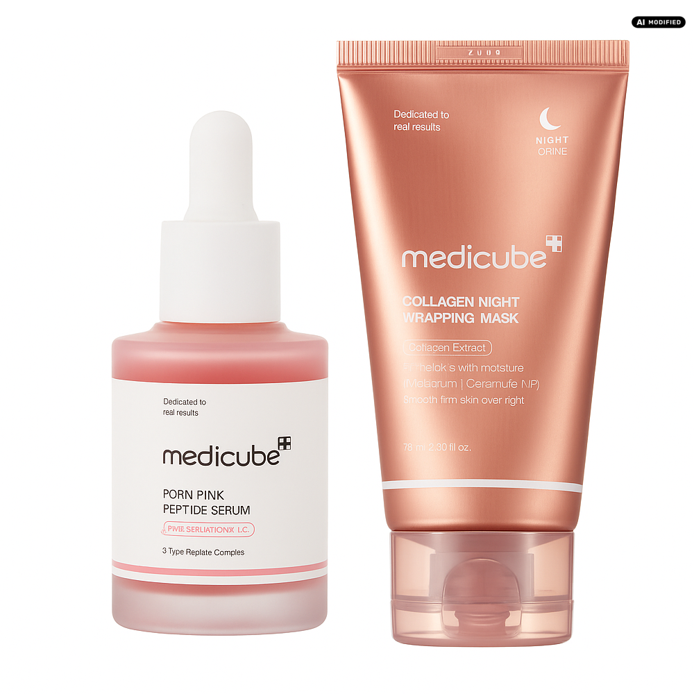 Medicube Peptide Serum & Night Mask Duo