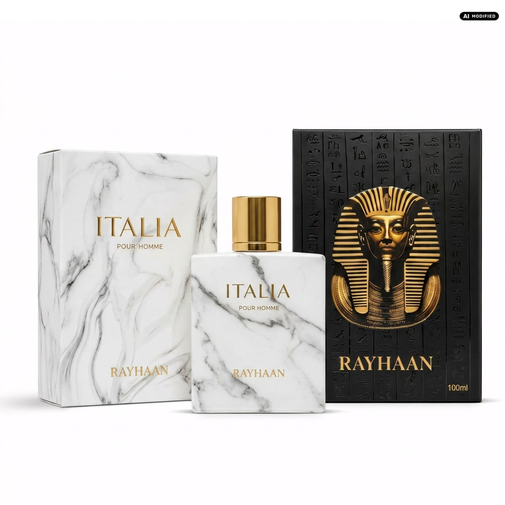 Rayhaan Italia und Pharaoh Eau de Parfum Duft Duo