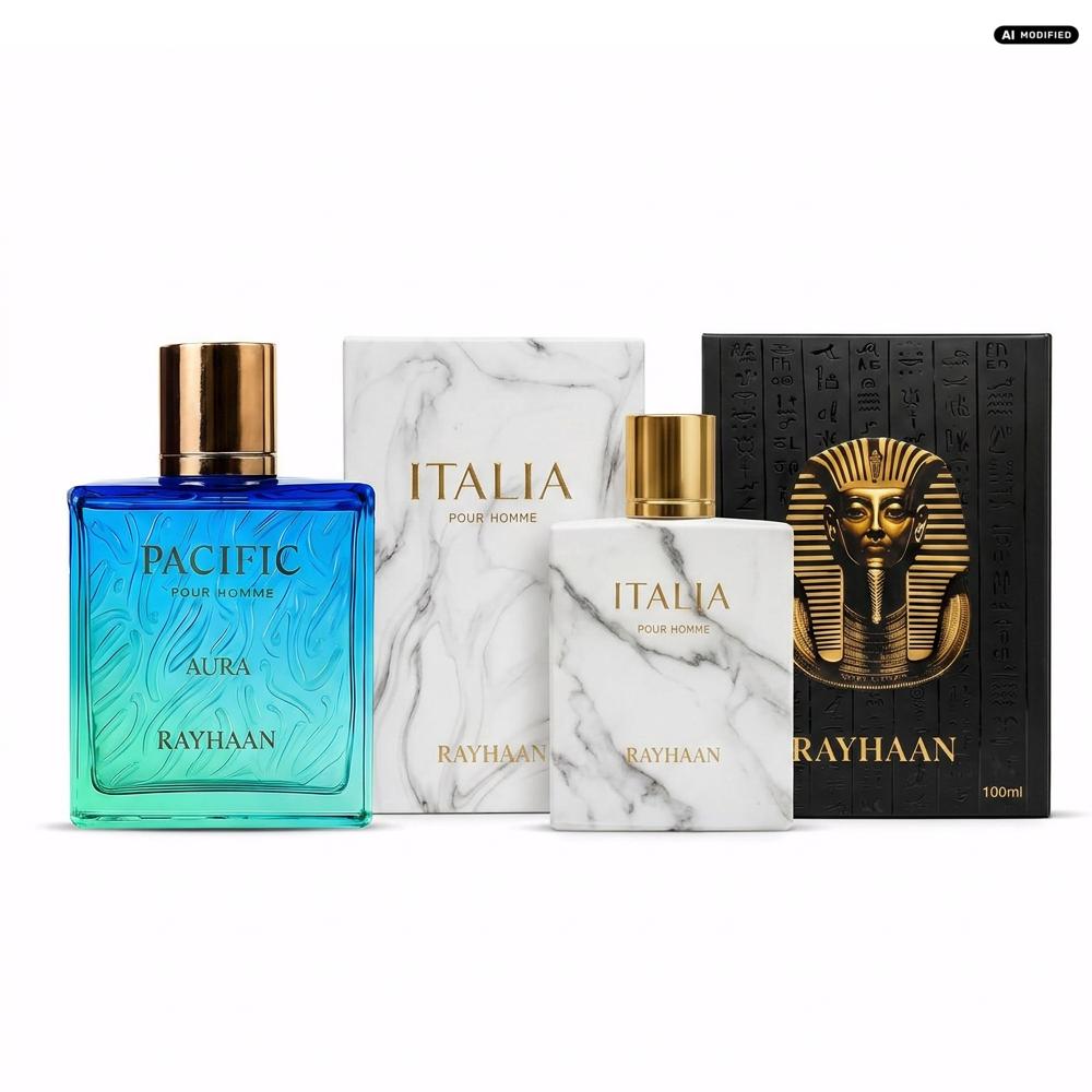 Rayhaan Pacific Aura Italia Pharaoh Duft Trio Set