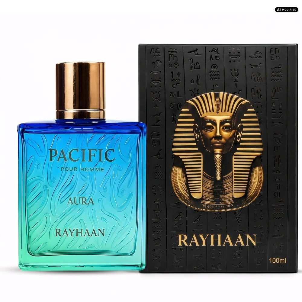 Rayhaan Pacific Aura und Pharaoh Eau de Parfum Duft Duo