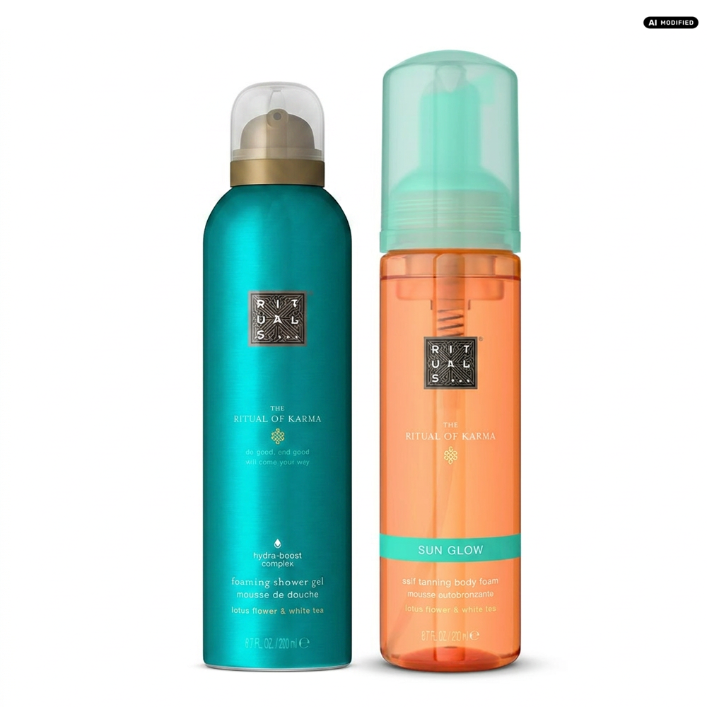 Rituals The Ritual of Karma Body Pflege Duo Duschschaum Selbstbräuner