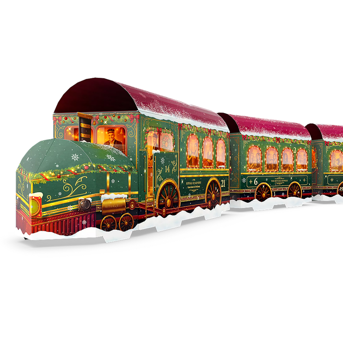 Rituals Premium Adventskalender 2026 – Zug-Display, 24 Überraschungen