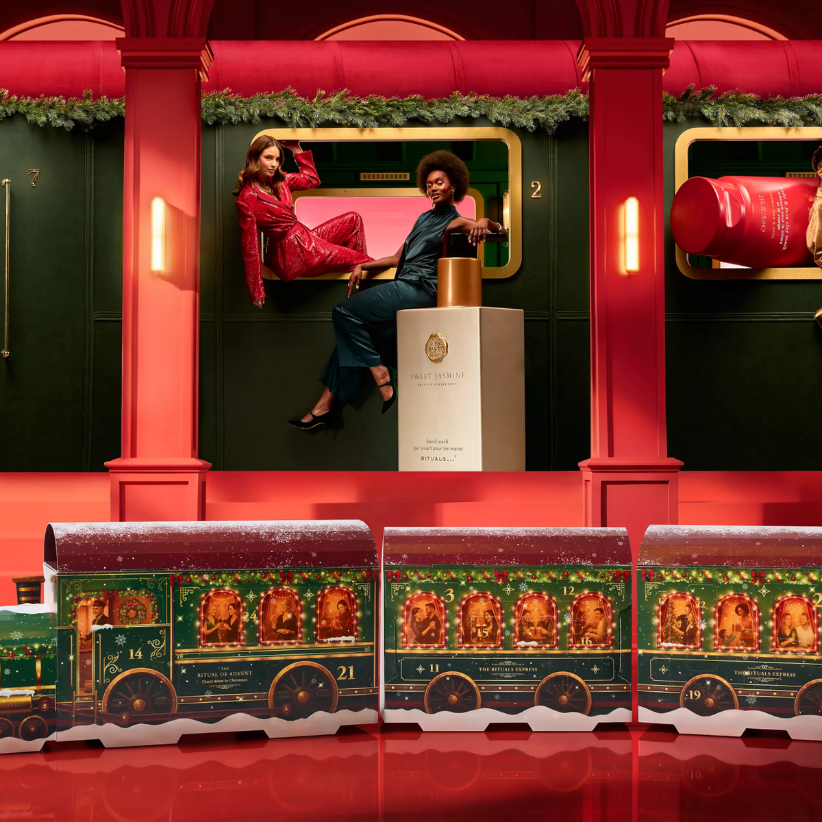 Rituals Premium Adventskalender 2026 – Zug-Display, 24 Überraschungen