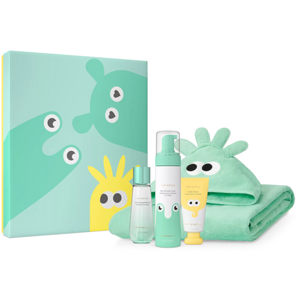 Babypflege Set Haar- und Körperschaum & Öl