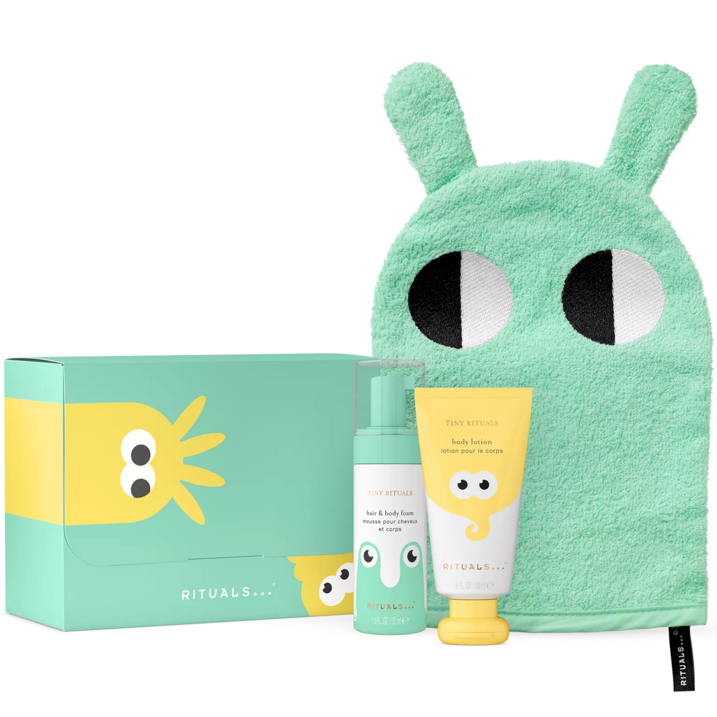 Babypflege Set Haar- und Körperschaum & Körperlotion