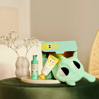 Babypflege Set Haar- und Körperschaum & Körperlotion