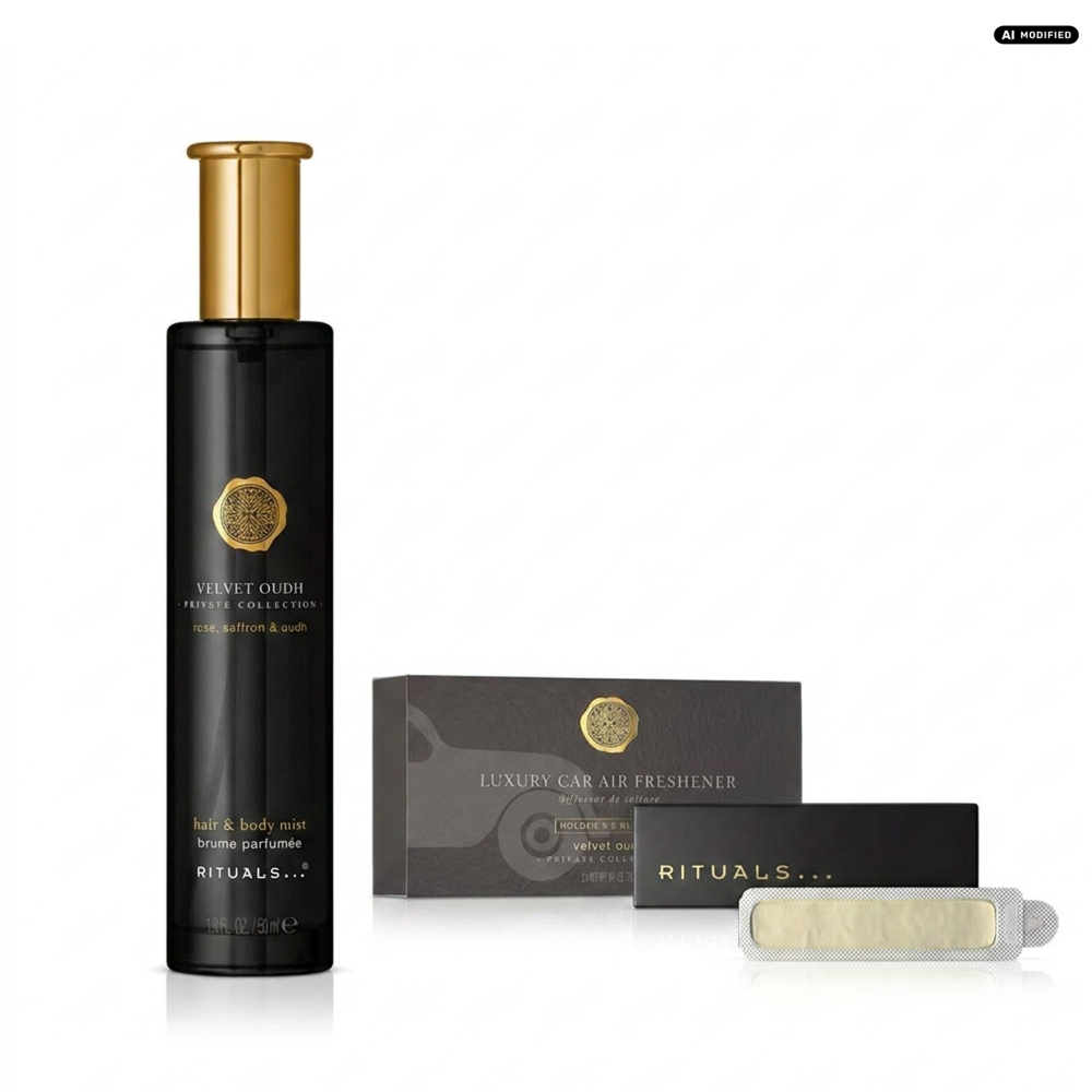 Rituals Velvet Oudh Hair Body Mist und Car Perfume Duo