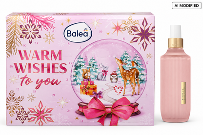 Balea Adventskalender 2026 Warm Wishes mit Rituals Raumspray