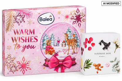 Balea Adventskalender 2026 Warm Wishes mit Rituals Surprise Box