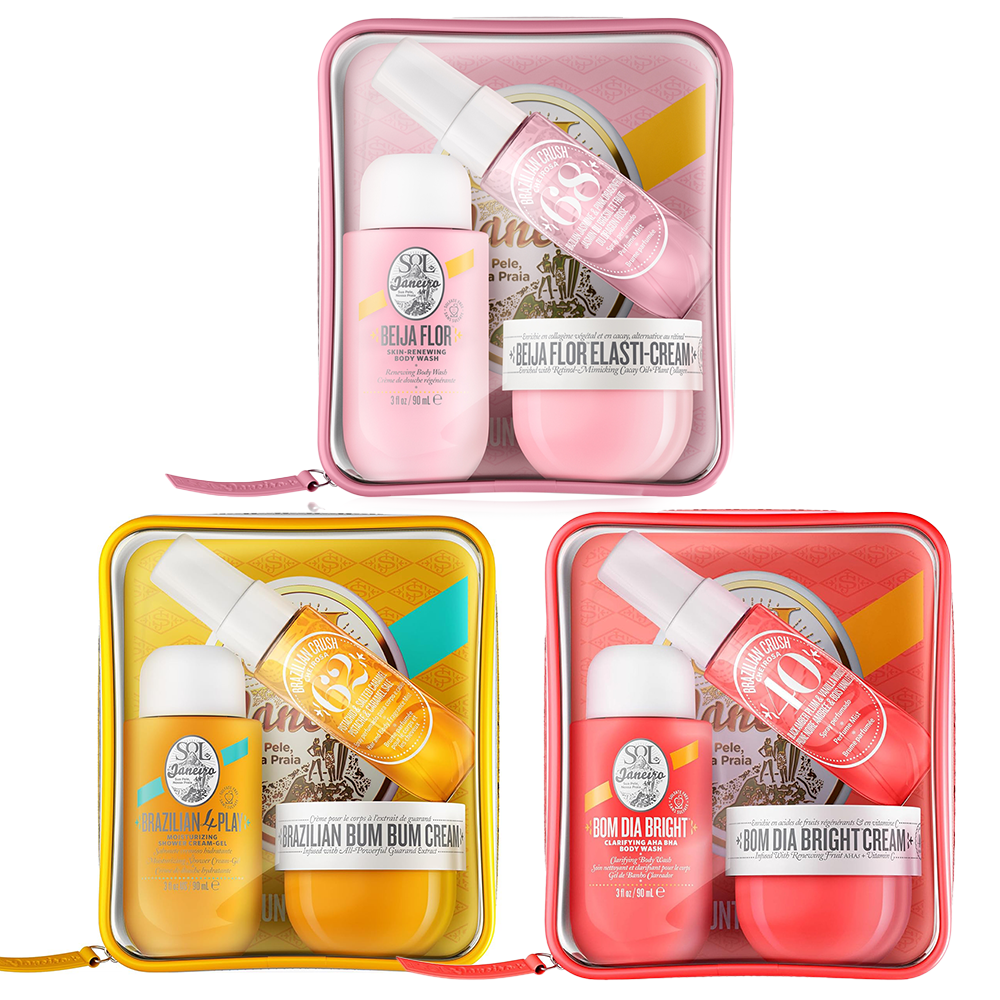 SDJ Geschenkset Orange + Rot + Pink