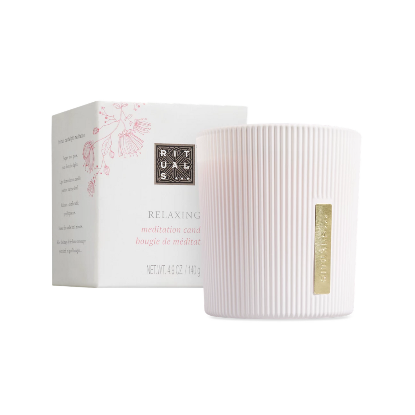 Rituals The Ritual Of Sakura Mini Ribbed Candle 140 g