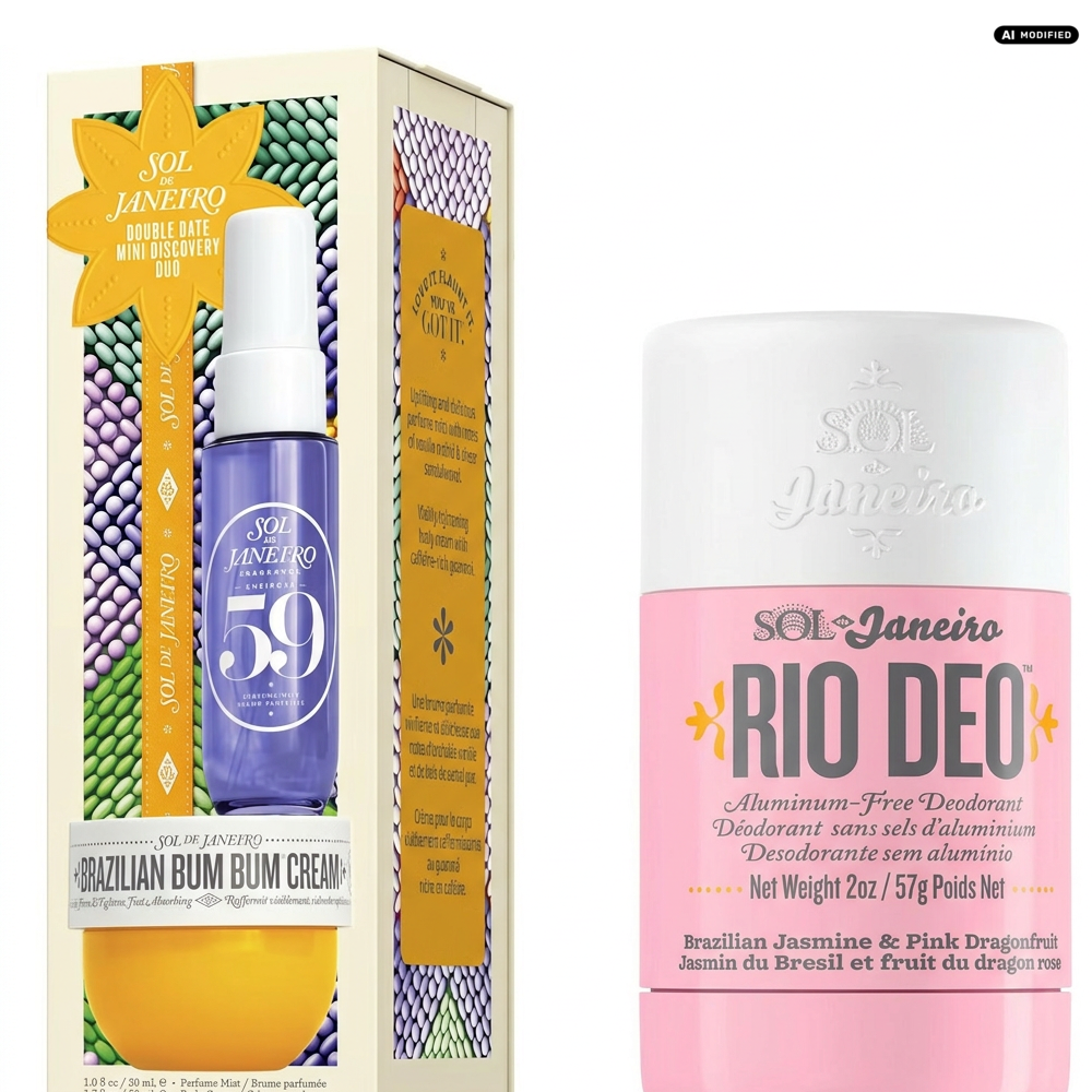 Sol de Janeiro Double Date Geschenkset und Beija Flor Deo Duo