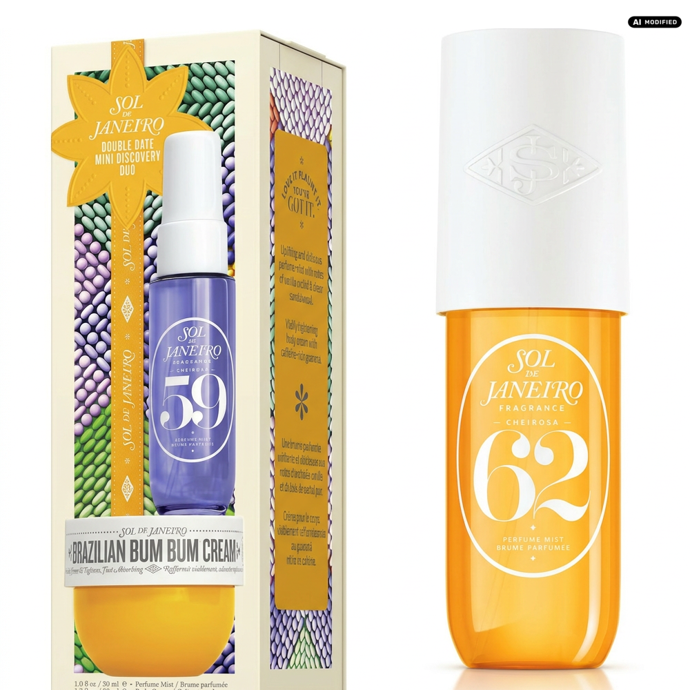 Sol de Janeiro Double Date und Cheirosa 62 Pflege und Duft Set