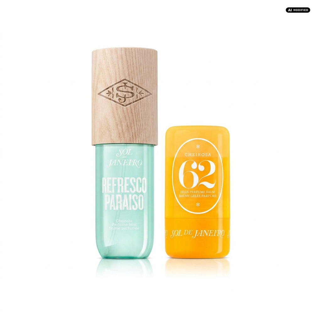 Sol de Janeiro Cheirosa 62 Jelly Perfume Balm und Refresco Paraiso Duo