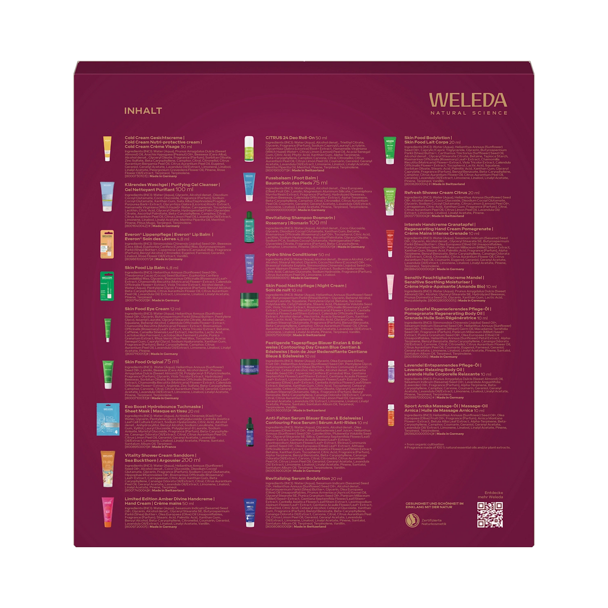 WELEDA Adventskalender 2026 Naturkosmetik 1 Stück
