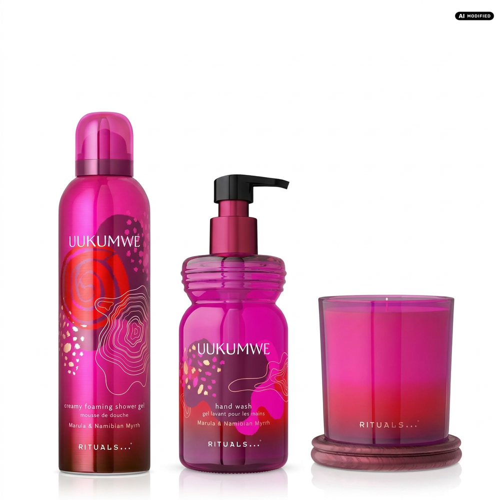 Rituals Uukumwe Duschgel Handseife Duftkerze Set