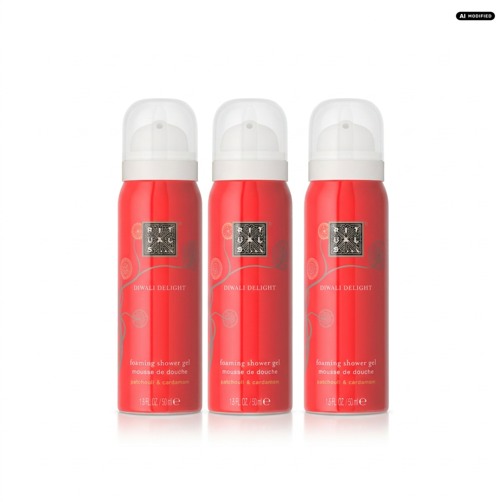 Rituals Diwali Delight Foaming Shower Gel Duschschaum 3er Set