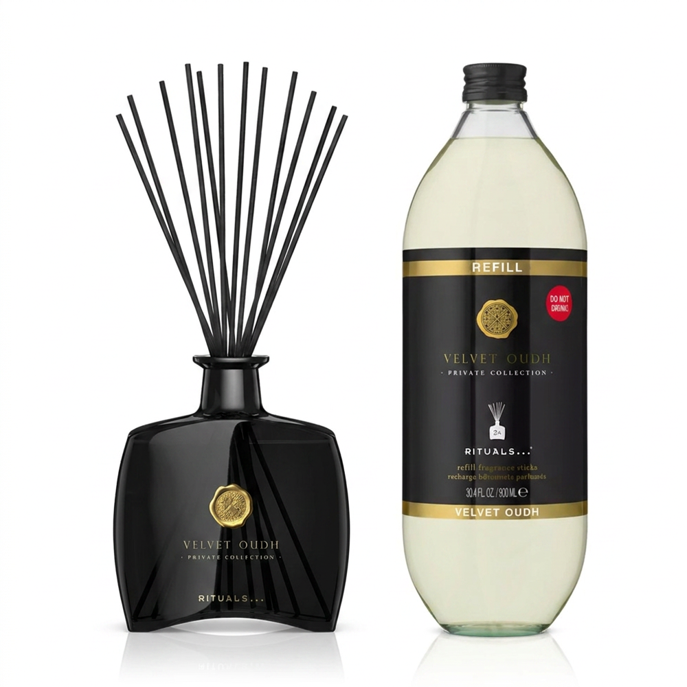 Rituals Velvet Oudh Duftstäbchen und Refill Home Fragrance Duo
