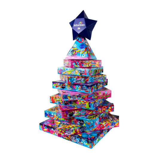 hitschies Adventskalender Crazy Christmas Tree 2265g