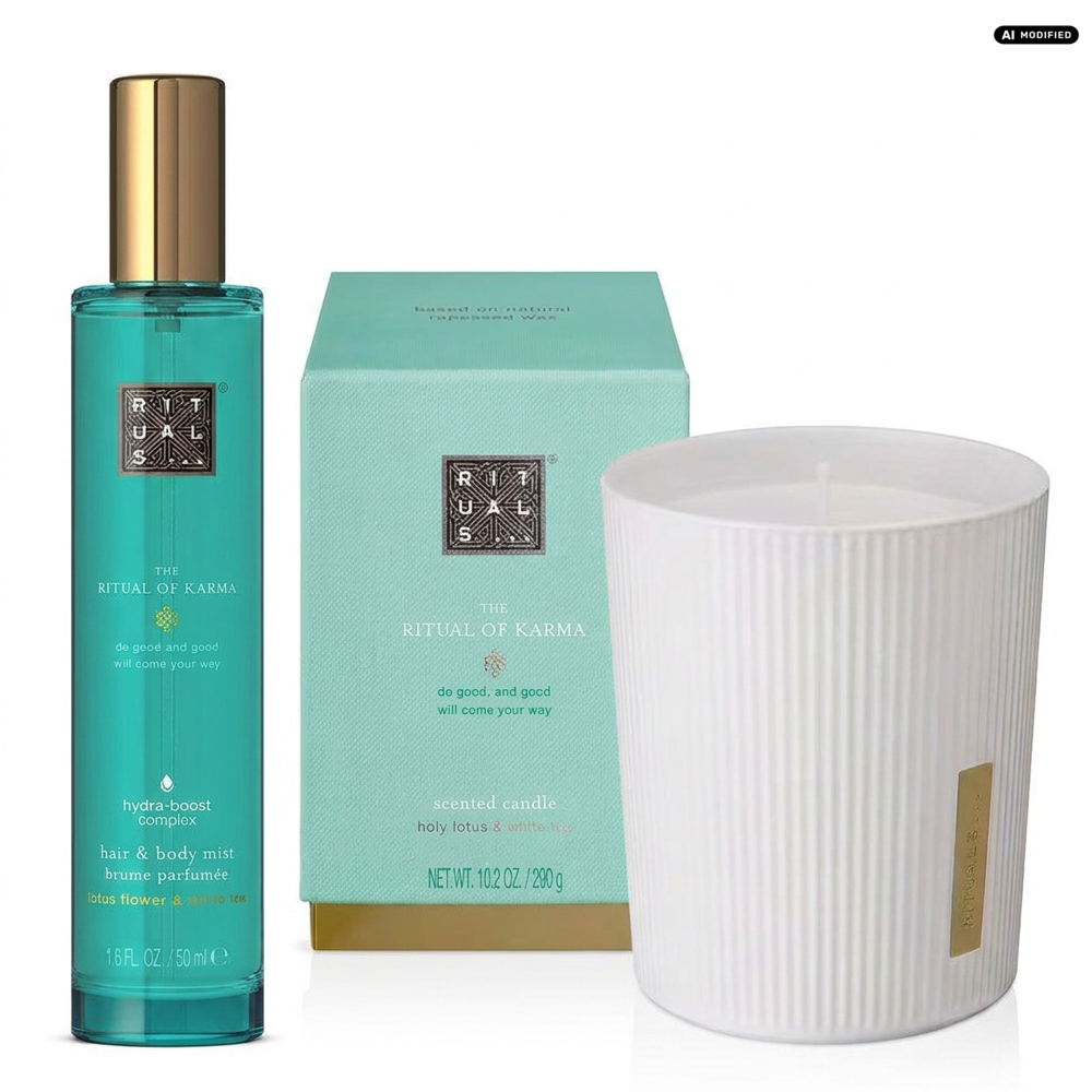 Rituals The Ritual of Karma Hair Body Mist und Duftkerze Set