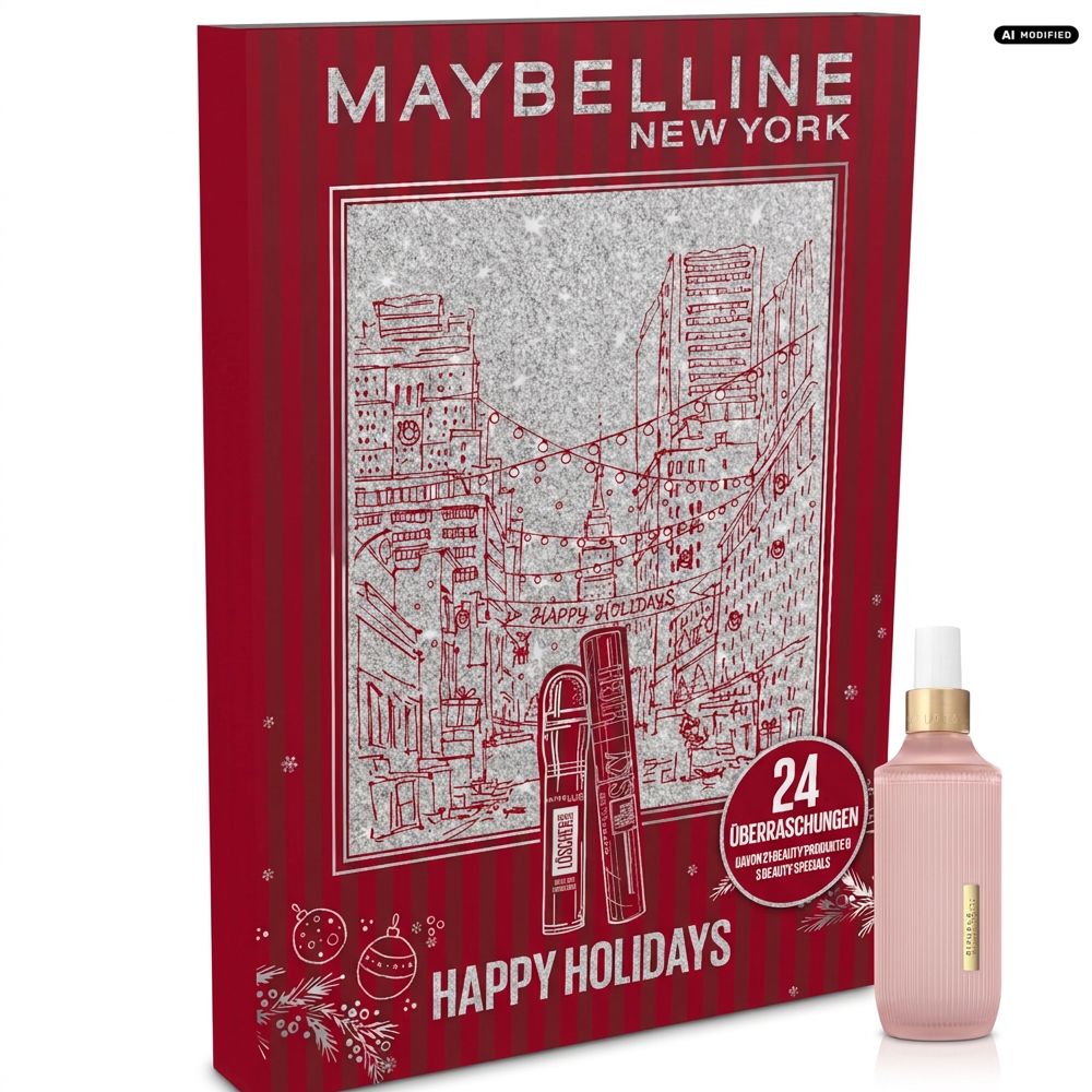 Maybelline New York Adventskalender 2026 24-tlg. Make-up Nagel-Set