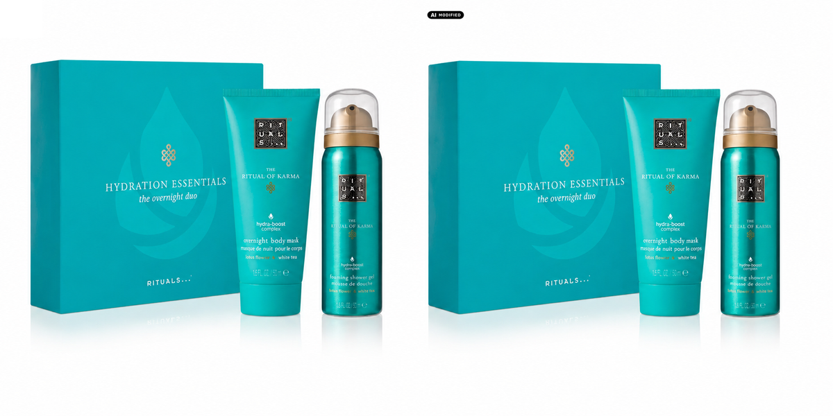 Rituals Karma Mini Foaming Shower Gel Overnight Body Mask 2er Set