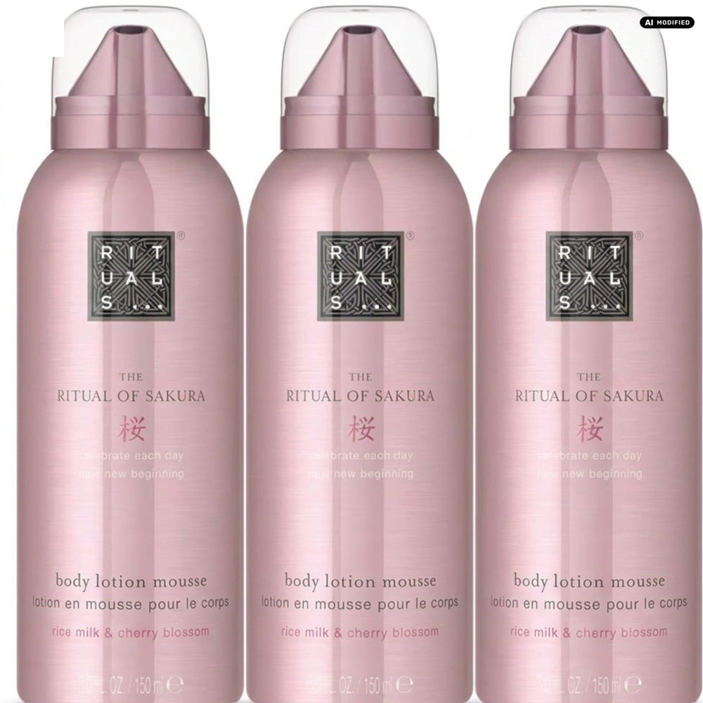 Rituals The Ritual of Sakura Body Lotion Mousse 3er Set