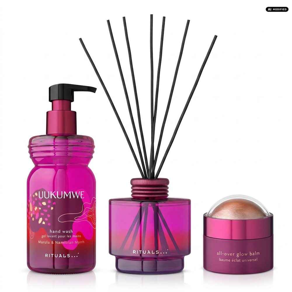 Rituals Uukumwe Hand Wash Raumduft Glow Balm Set