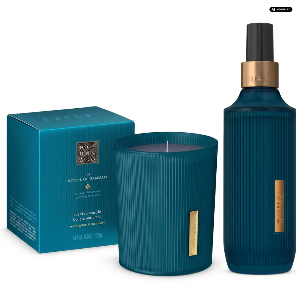 Rituals The Ritual of Hammam Candle und Home Perfume Home Duo