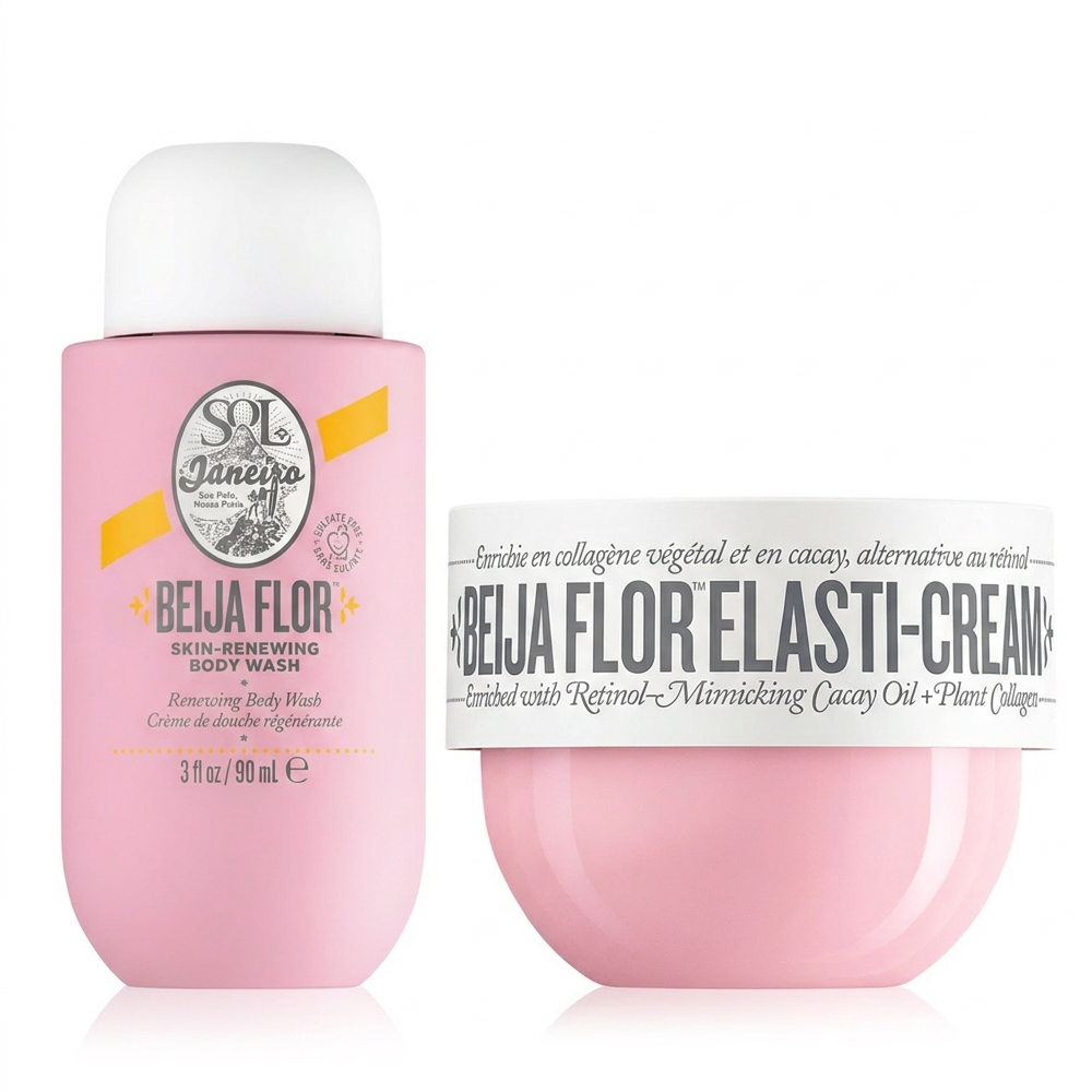Sol de Janeiro Beija Flor Body Wash und Elasti Cream Pflege Duo