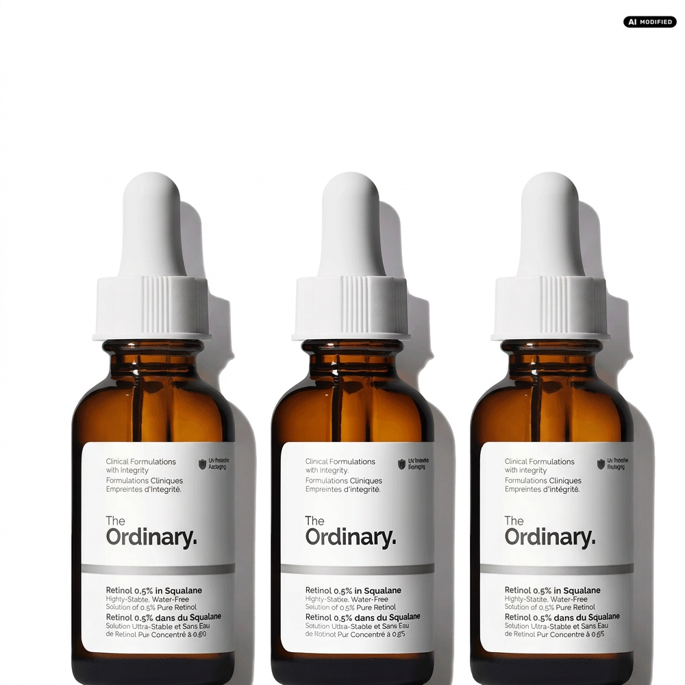 The Ordinary Retinol 0.5% in Squalane 3er Set