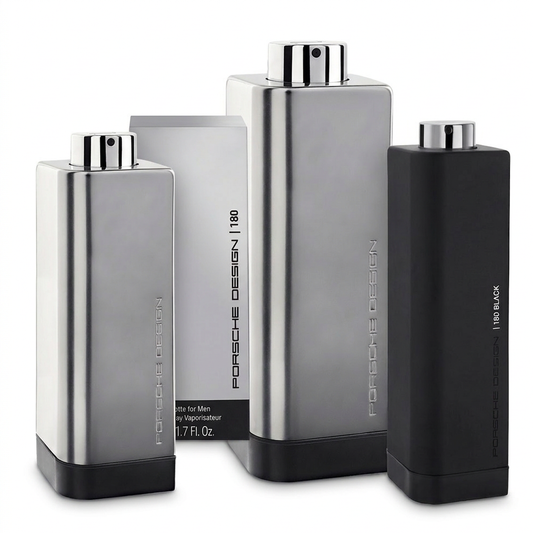 Porsche Design 180 Silver und Black Herrenduft Trio Set