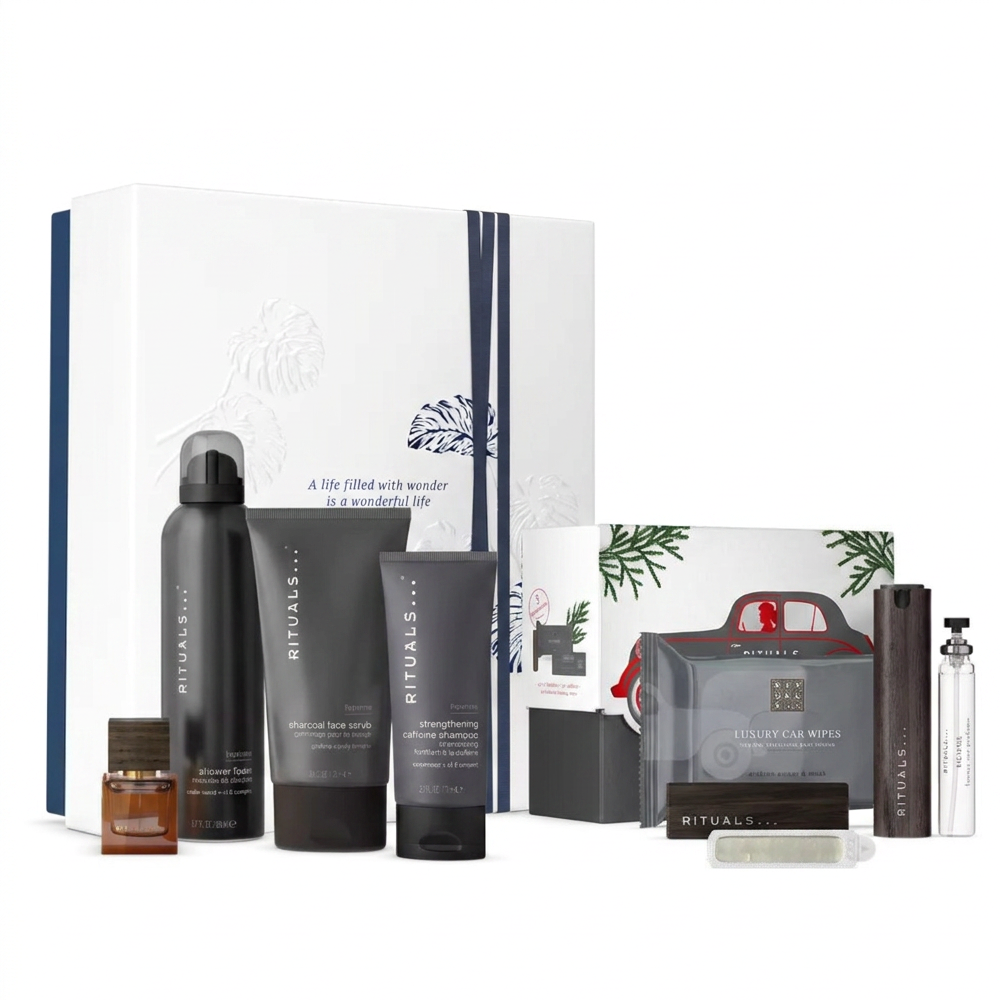 Rituals Homme Pflege und Car Gift Set Bundle