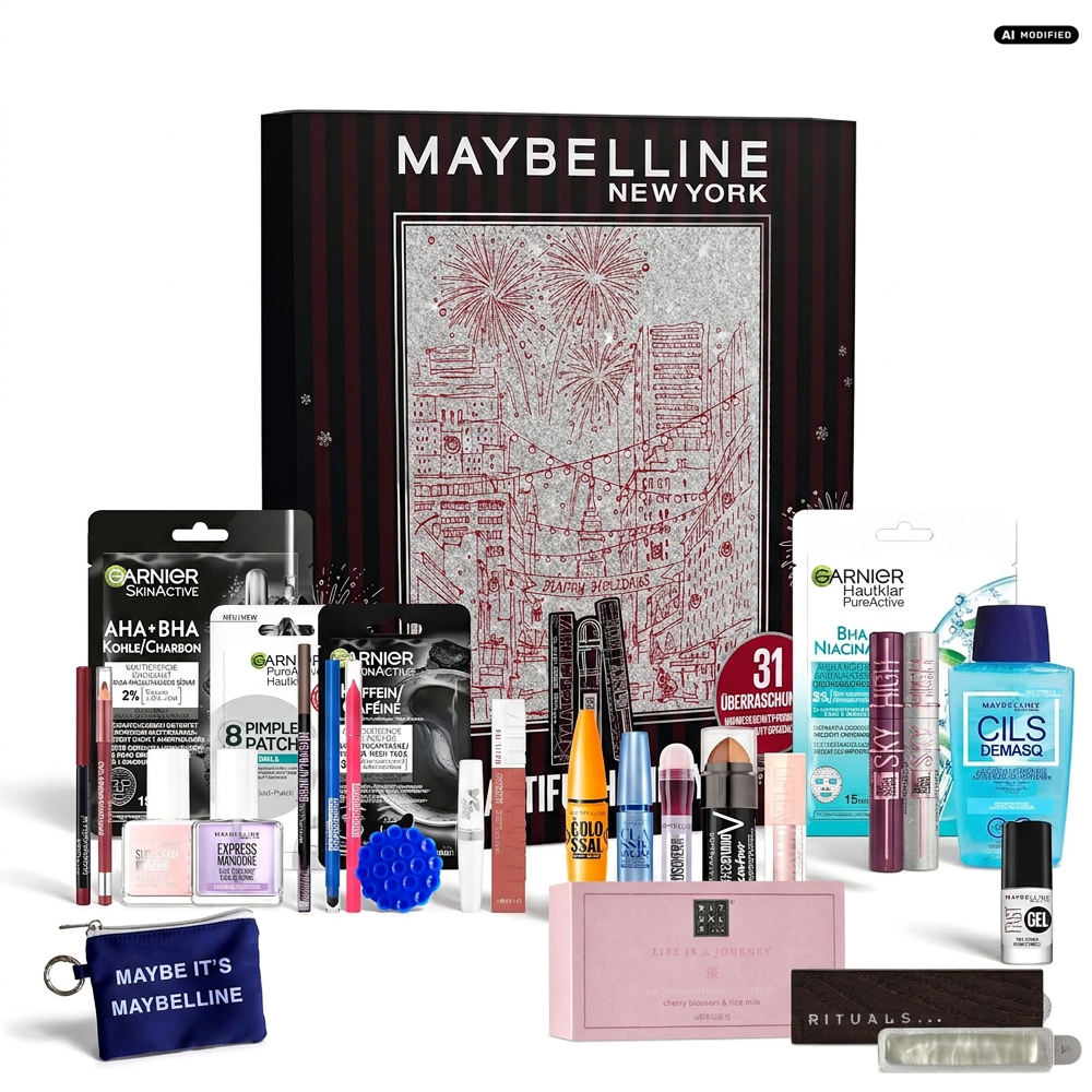 Maybelline New York Adventskalender 31-Türer 2026 mit Rituals Duft