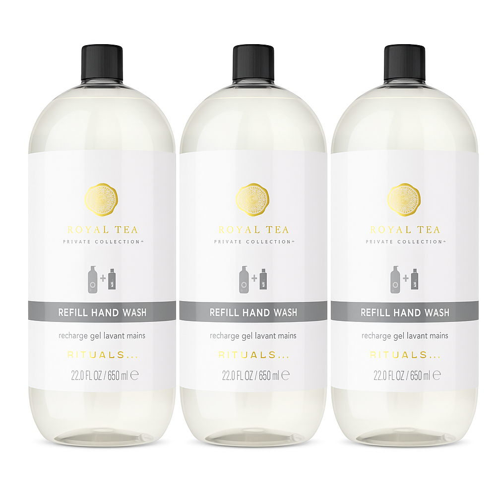 Rituals Royal Tea Refill Hand Wash 3er Set