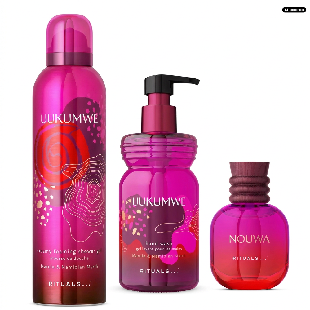 Rituals Uukumwe Duschgel Handseife und Eau de Parfum Set