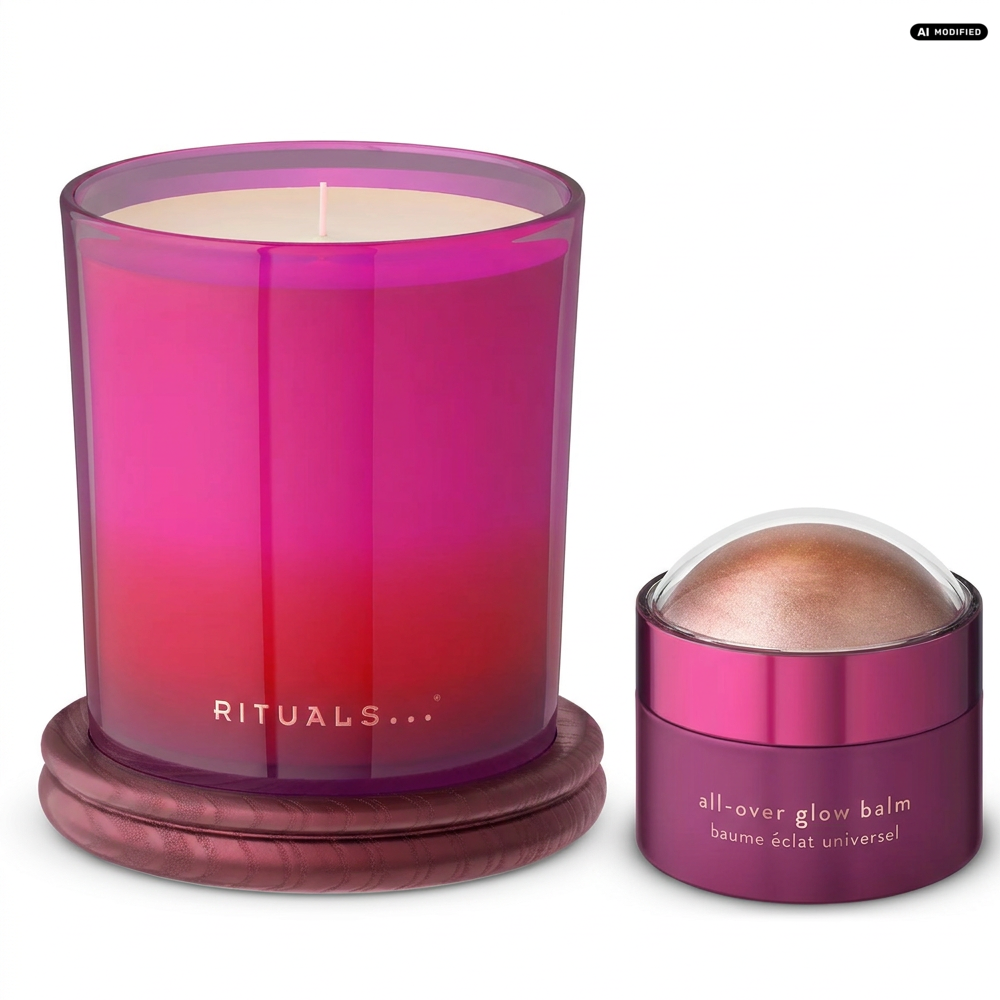 Rituals Uukumwe Duftkerze und Glow Balm Duo