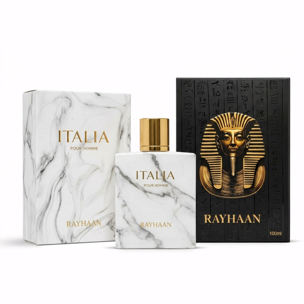 Rayhaan Italia und Pharaoh Eau de Parfum Duft Duo
