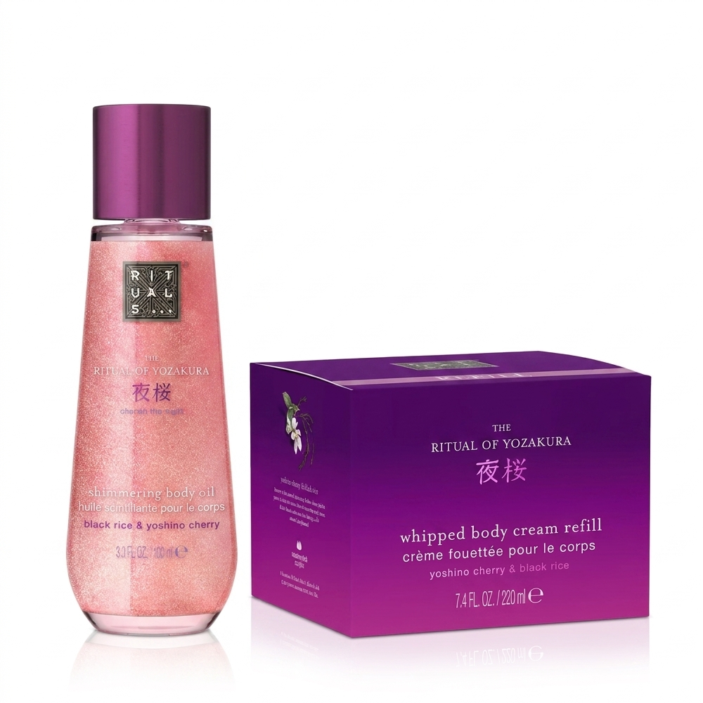 Rituals Yozakura Body Oil und Body Cream Pflege Duo