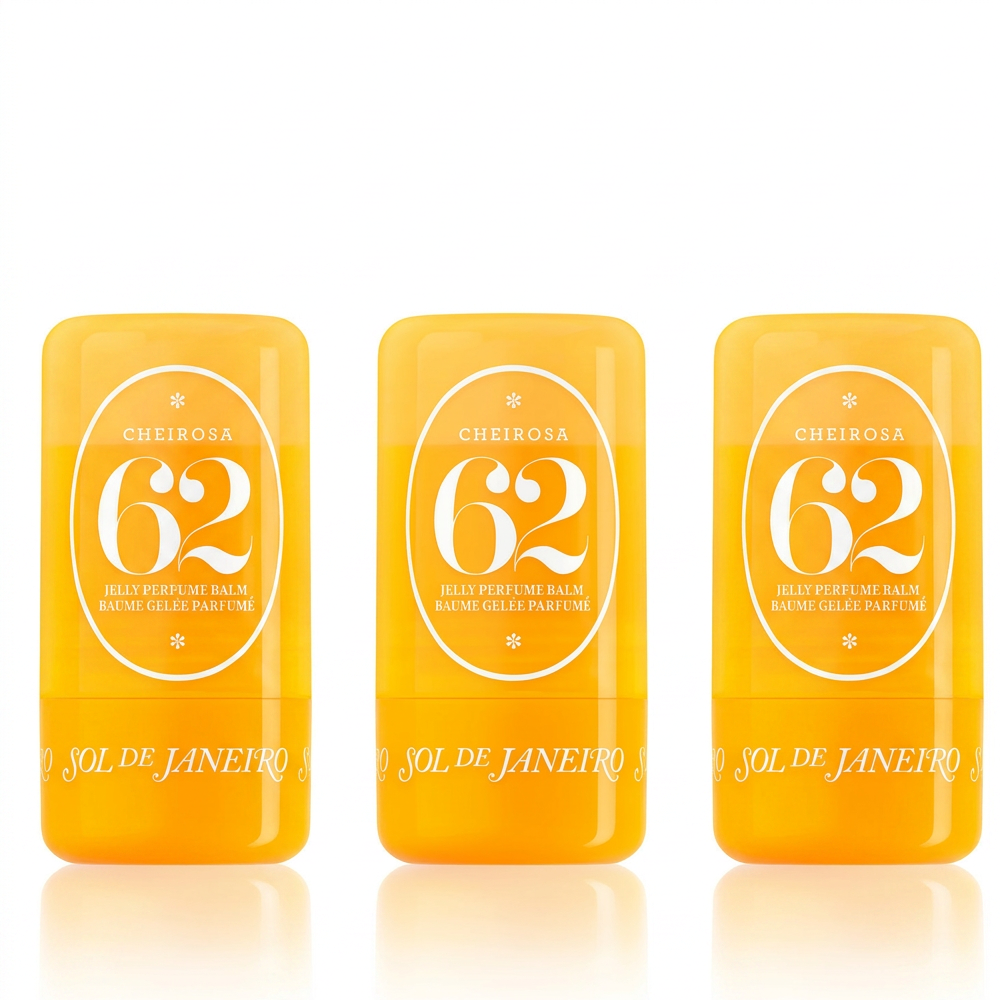 Sol de Janeiro Cheirosa 62 Jelly Perfume Balm 3er Set
