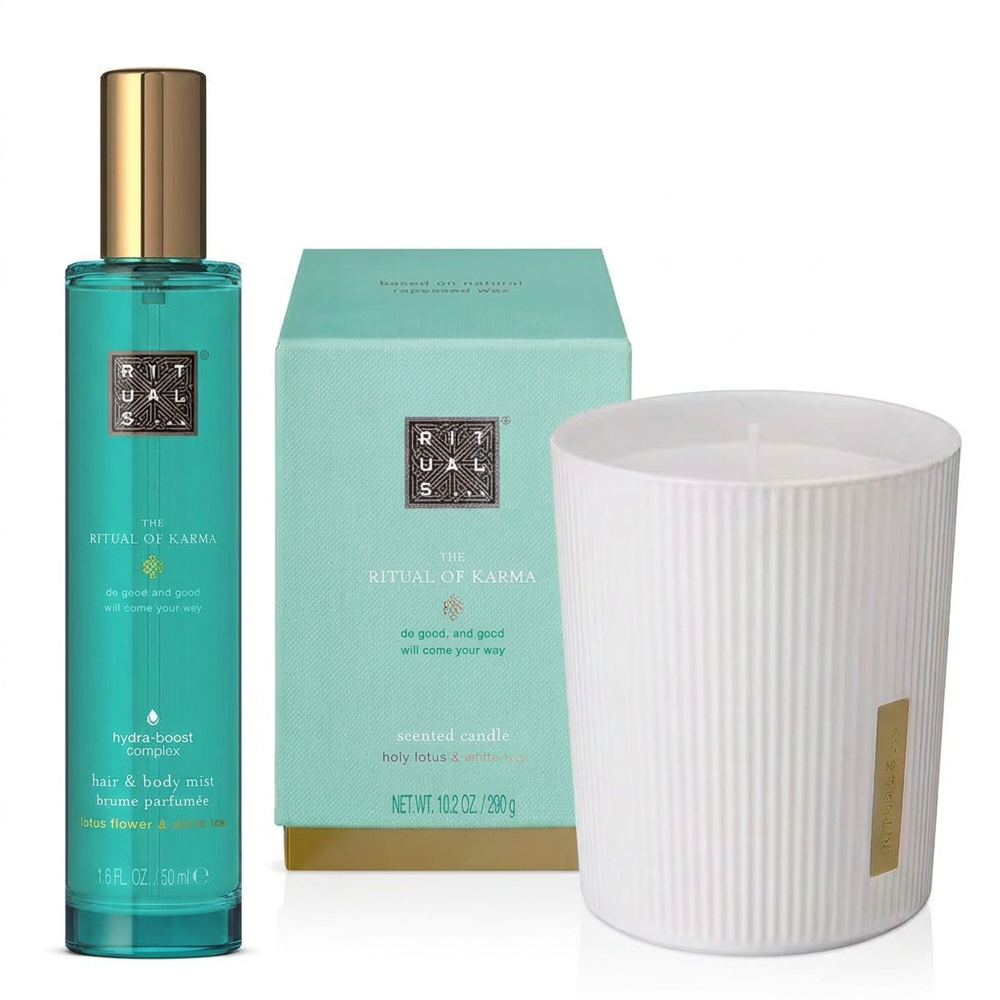 Rituals The Ritual of Karma Hair Body Mist und Duftkerze Set